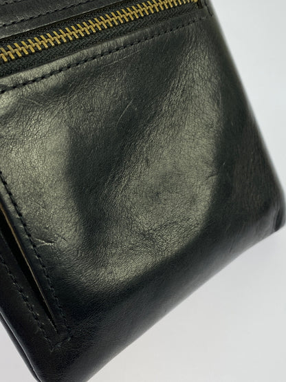 【中古品】【メンズ】 PORTER ポーター SOAK WALLET 二つ折り財布 201-260711-AS-71-min カラー：ブラック 万代Net店