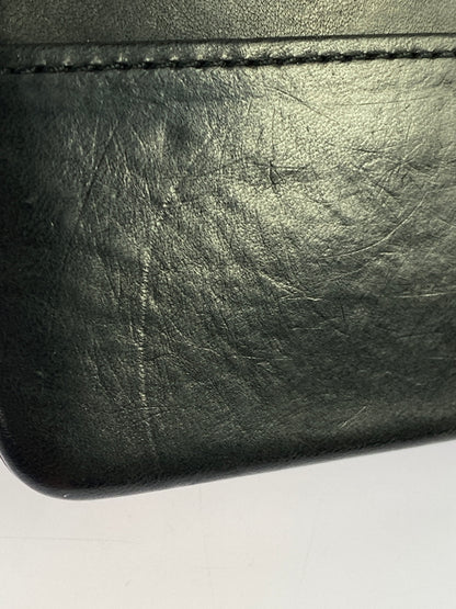 【中古品】【メンズ】 PORTER ポーター SOAK WALLET 二つ折り財布 201-260711-AS-71-min カラー：ブラック 万代Net店