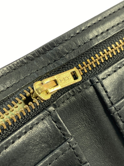 【中古品】【メンズ】 PORTER ポーター SOAK WALLET 二つ折り財布 201-260711-AS-71-min カラー：ブラック 万代Net店