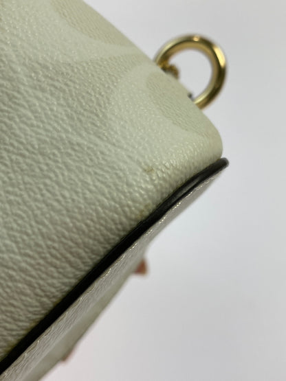 【中古品】【レディース】 COACH コーチ 2628 ミニセレナクロスボディ ショルダーバッグ ショルダーバッグ カバン 180-260719-AS-49-min カラー：ホワイト 万代Net店