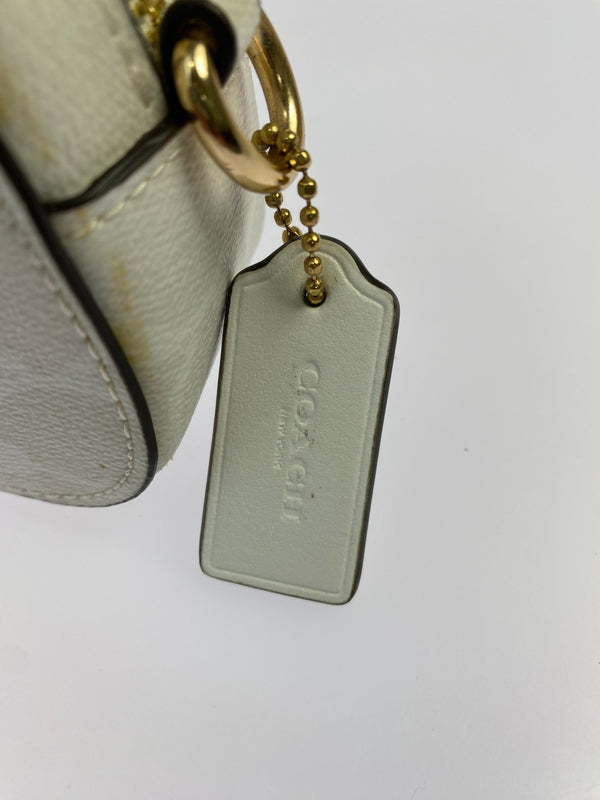 【中古品】【レディース】 COACH コーチ 2628 ミニセレナクロスボディ ショルダーバッグ ショルダーバッグ カバン 180-260719-AS-49-min カラー：ホワイト 万代Net店