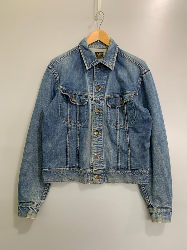 【現状渡し品】【メンズ】 LEE リー 60S 101-J DENIM JACKET 60年代 デニム ジャケット メンズ アウター ヴィンテージ 146-260710-em-02-min サイズ：42 カラー：インディゴブルー 万代Net店
