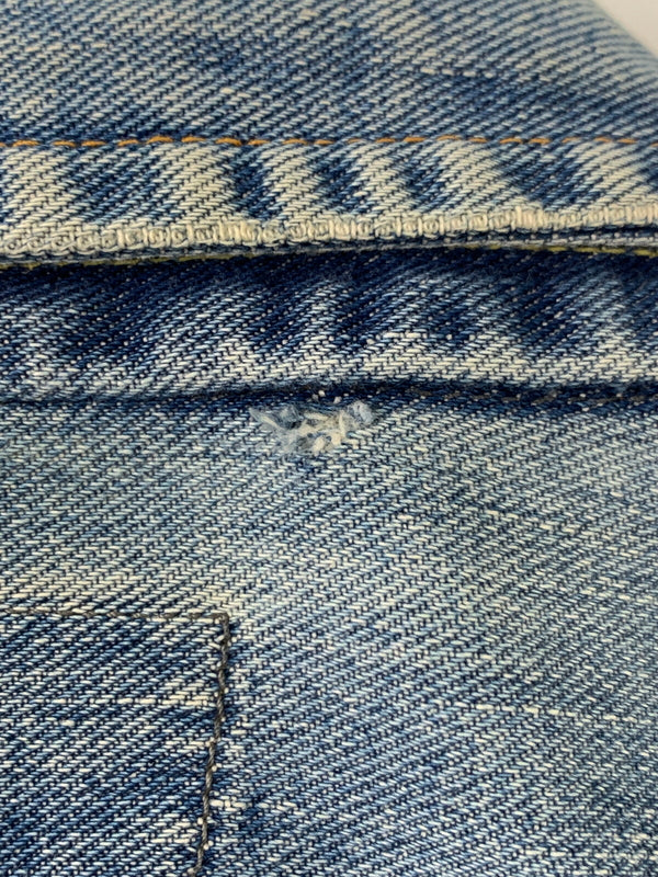【現状渡し品】【メンズ】 LEE リー 60S 101-J DENIM JACKET 60年代 デニム ジャケット メンズ アウター ヴィンテージ 146-260710-em-02-min サイズ：42 カラー：インディゴブルー 万代Net店
