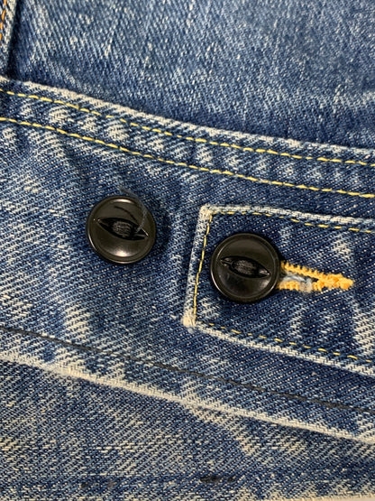 【現状渡し品】【メンズ】 LEE リー 60S 101-J DENIM JACKET 60年代 デニム ジャケット メンズ アウター ヴィンテージ 146-260710-em-02-min サイズ：42 カラー：インディゴブルー 万代Net店