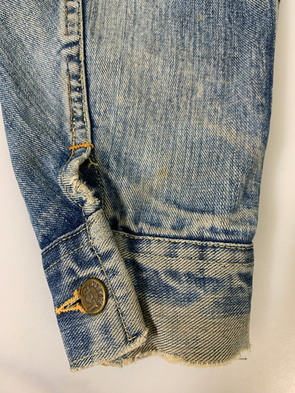 【現状渡し品】【メンズ】 LEE リー 60S 101-J DENIM JACKET 60年代 デニム ジャケット メンズ アウター ヴィンテージ 146-260710-em-02-min サイズ：42 カラー：インディゴブルー 万代Net店