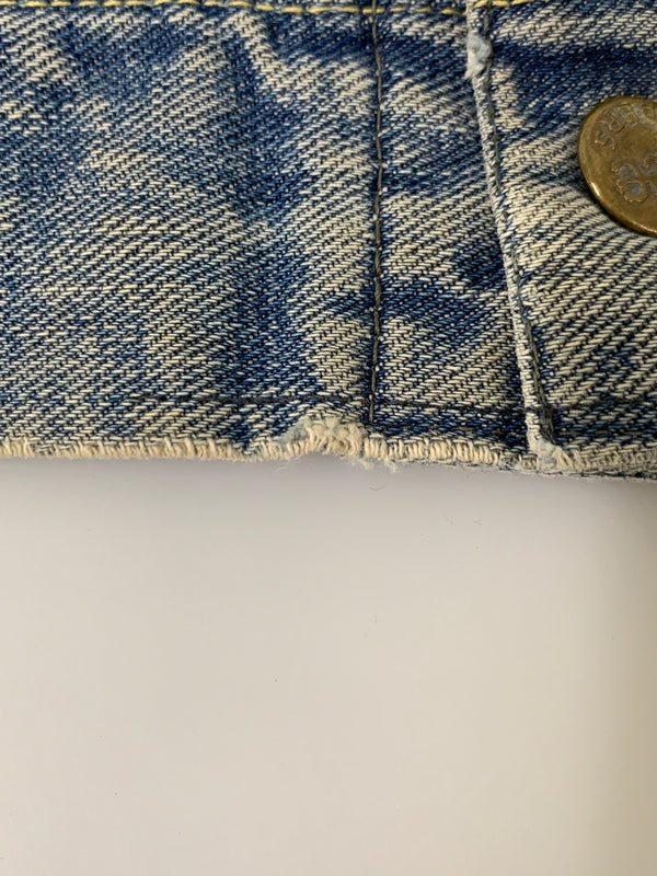 【現状渡し品】【メンズ】 LEE リー 60S 101-J DENIM JACKET 60年代 デニム ジャケット メンズ アウター ヴィンテージ 146-260710-em-02-min サイズ：42 カラー：インディゴブルー 万代Net店