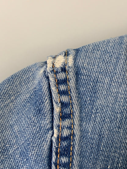 【現状渡し品】【メンズ】 WRANGLER ラングラー 60S 白タグ後期 24MJ DENIM JACKET 60年代 デニム ジャケット メンズ アウター ヴィンテージ 146-260710-em-01-min サイズ：44 カラー：インディゴブルー 万代Net店