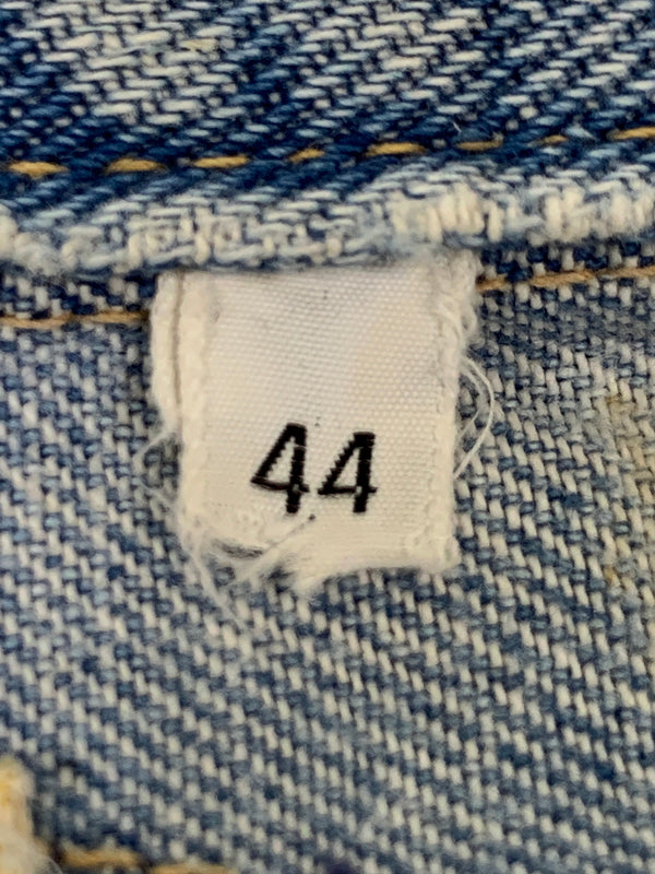 【現状渡し品】【メンズ】 WRANGLER ラングラー 60S 白タグ後期 24MJ DENIM JACKET 60年代 デニム ジャケット メンズ アウター ヴィンテージ 146-260710-em-01-min サイズ：44 カラー：インディゴブルー 万代Net店