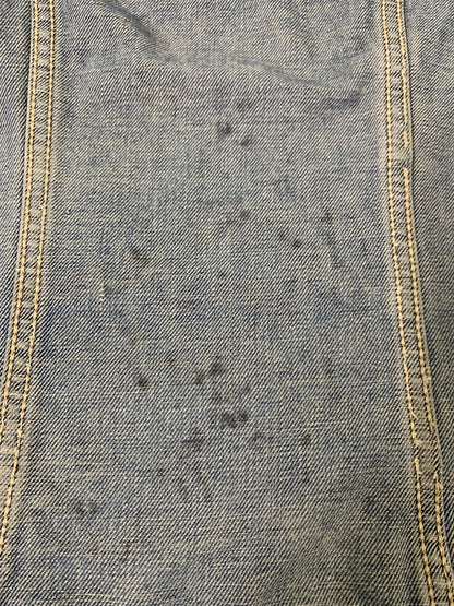 【現状渡し品】【メンズ】 WRANGLER ラングラー 60S 白タグ後期 24MJ DENIM JACKET 60年代 デニム ジャケット メンズ アウター ヴィンテージ 146-260710-em-01-min サイズ：44 カラー：インディゴブルー 万代Net店