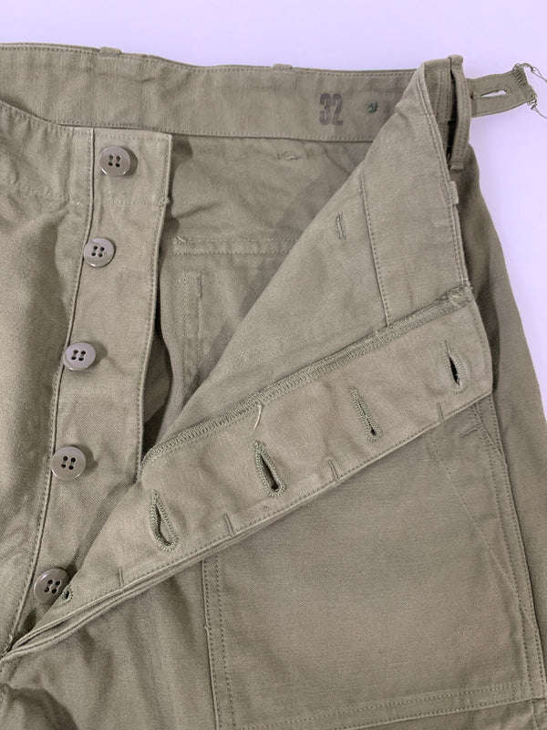 【中古品】【メンズ】 FOREMOST GARMENTS フォアモースト ガーメンツ FATIGUE PANT ファティーグ パンツ メンズ ボトムス ミリタリーパンツ 151-260710-em-05-min カラー：オリーブ 万代Net店