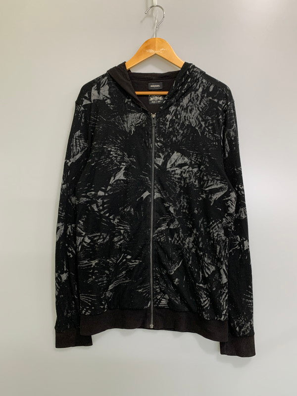 【中古品】【メンズ】 DIESEL ディーゼル ZIP UP PARKA ジップアップパーカー メンズ アウター 141-260710-em-55-min カラー：ブラック 万代Net店