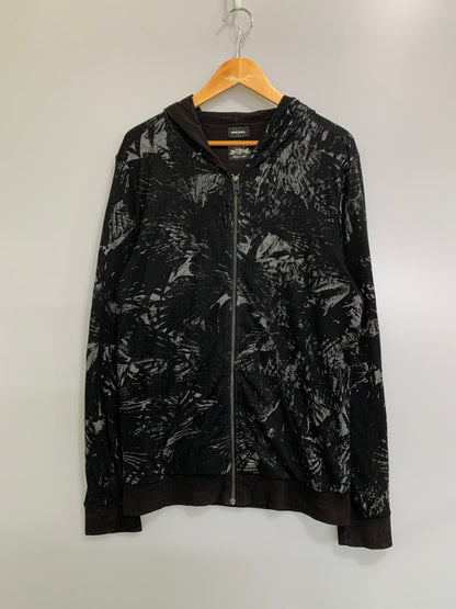【中古品】【メンズ】 DIESEL ディーゼル ZIP UP PARKA ジップアップパーカー メンズ アウター 141-260710-em-55-min カラー：ブラック 万代Net店