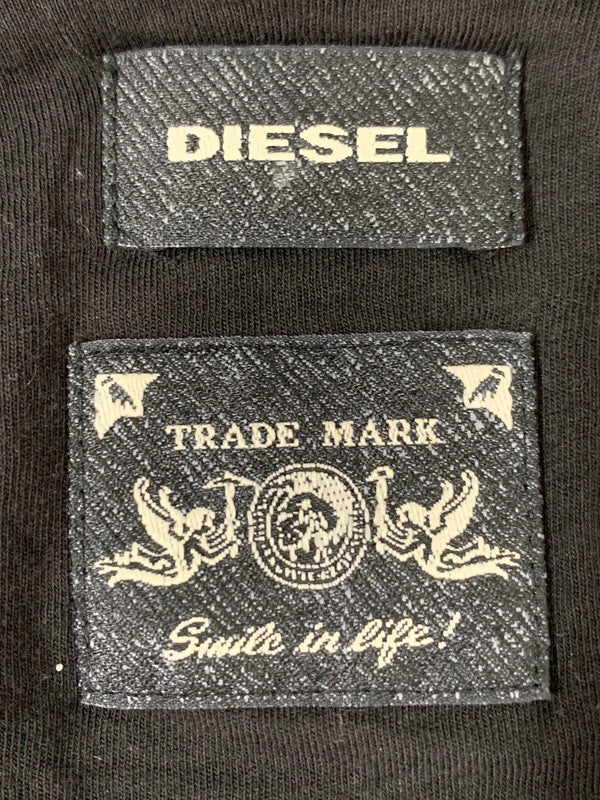 【中古品】【メンズ】 DIESEL ディーゼル ZIP UP PARKA ジップアップパーカー メンズ アウター 141-260710-em-55-min カラー：ブラック 万代Net店