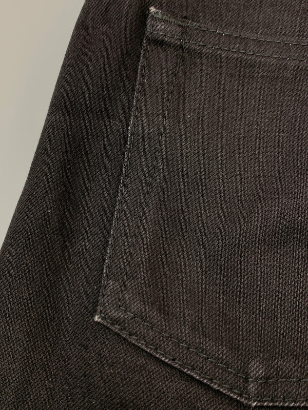 【中古品】【メンズ】 SAINT LAURENT PARIS イヴ サンローラン 5POCKET STRAIGHT DENIM PANTS 5ポケット ストレートデニムパンツ 500170 Y865R 152-260714-ta-04-min カラー：ブラック 万代Net店