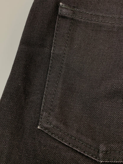 【中古品】【メンズ】 SAINT LAURENT PARIS イヴ サンローラン 5POCKET STRAIGHT DENIM PANTS 5ポケット ストレートデニムパンツ 500170 Y865R 152-260714-ta-04-min カラー：ブラック 万代Net店