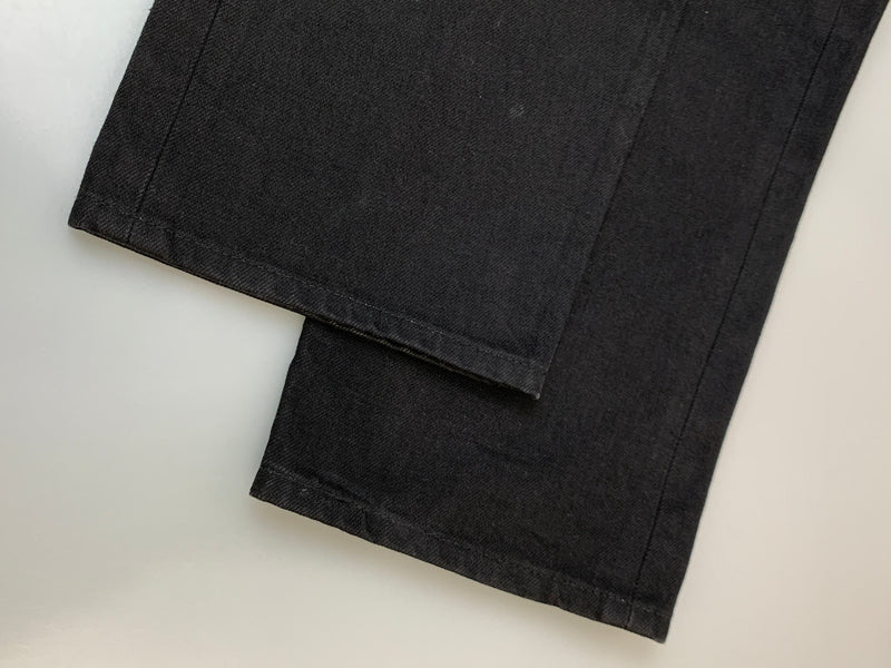 【中古品】【メンズ】 SAINT LAURENT PARIS イヴ サンローラン 5POCKET STRAIGHT DENIM PANTS 5ポケット ストレートデニムパンツ 500170 Y865R 152-260714-ta-04-min カラー：ブラック 万代Net店