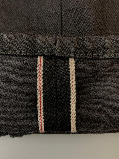 【中古品】【メンズ】 SAINT LAURENT PARIS イヴ サンローラン 5POCKET STRAIGHT DENIM PANTS 5ポケット ストレートデニムパンツ 500170 Y865R 152-260714-ta-04-min カラー：ブラック 万代Net店