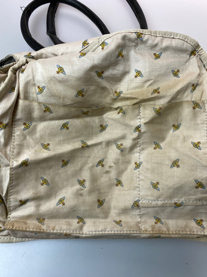 【現状渡し品】【レディース】 VIVIENNE WESTWOOD ヴィヴィアンウエストウッド レオパード ショルダーバッグ カバン 188-260729-AS-37-min カラー：ブラック/グレー 万代Net店