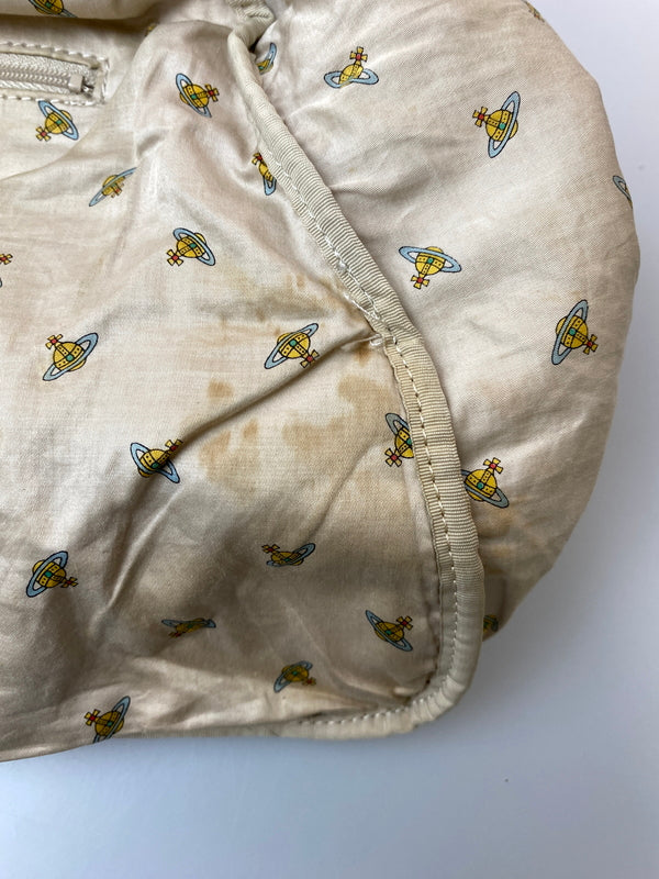 【現状渡し品】【レディース】 VIVIENNE WESTWOOD ヴィヴィアンウエストウッド レオパード ショルダーバッグ カバン 188-260729-AS-37-min カラー：ブラック/グレー 万代Net店