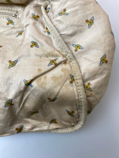 【現状渡し品】【レディース】 VIVIENNE WESTWOOD ヴィヴィアンウエストウッド レオパード ショルダーバッグ カバン 188-260729-AS-37-min カラー：ブラック/グレー 万代Net店