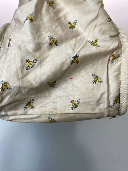 【現状渡し品】【レディース】 VIVIENNE WESTWOOD ヴィヴィアンウエストウッド レオパード ショルダーバッグ カバン 188-260729-AS-37-min カラー：ブラック/グレー 万代Net店