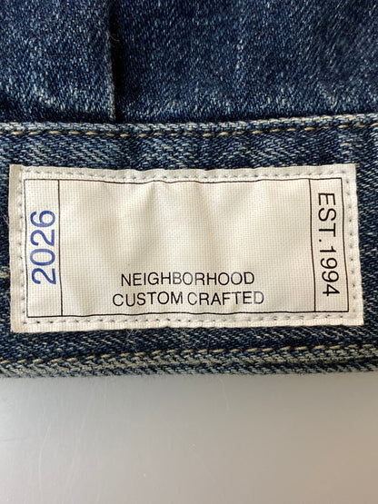 【中古品】【メンズ】 NEIGHBORHOOD ネイバーフッド 26SS WASHED DENIM TYPE-2 JACKET デニムジャケット アウター 142-260729-AS-65-min サイズ：L カラー：インディゴ 万代Net店