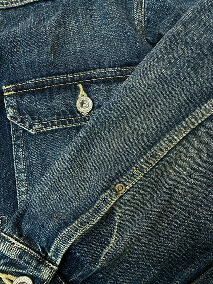 【中古品】【メンズ】 NEIGHBORHOOD ネイバーフッド 26SS WASHED DENIM TYPE-2 JACKET デニムジャケット アウター 142-260729-AS-65-min サイズ：L カラー：インディゴ 万代Net店