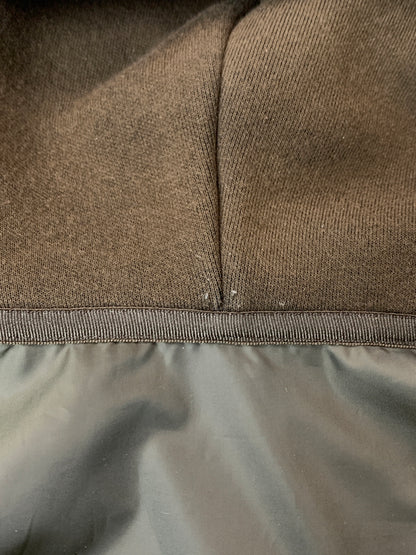 【中古品】【メンズ】 SACAI サカイ SPONGE SWEAT HOODIE フルジップパーカー ナイロン 140-260711-AS-1-min サイズ：2 カラー：ブラウン 万代Net店
