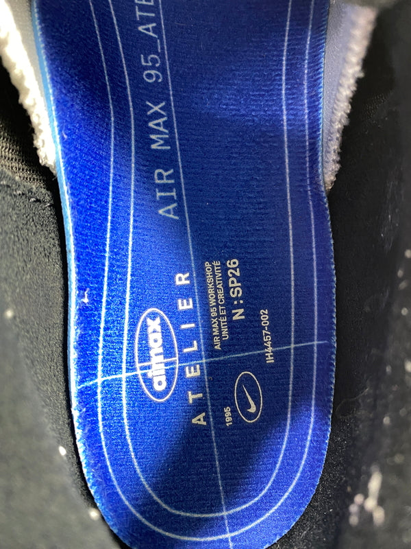 【中古品】【メンズ】 NIKE ナイキ IQ0284-010 AIR MAX 95 BIG BUBBLE PARIS 靴 シューズ スニーカー 160-260711-AS-58-min サイズ：27cm カラー：ホワイト/ブラック 万代Net店