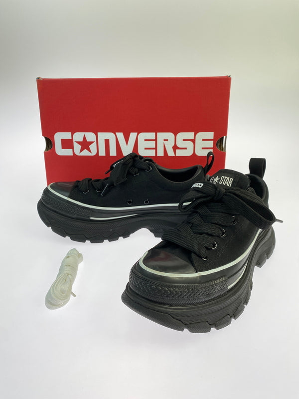 【中古品】【レディース】 CONVERSE コンバース 1SE908 ALL STAR TREKWAVE AP OX 靴 シューズ スニーカー 163-260711-AS-61-min サイズ：25cm カラー：ブラック/ホワイト 万代Net店