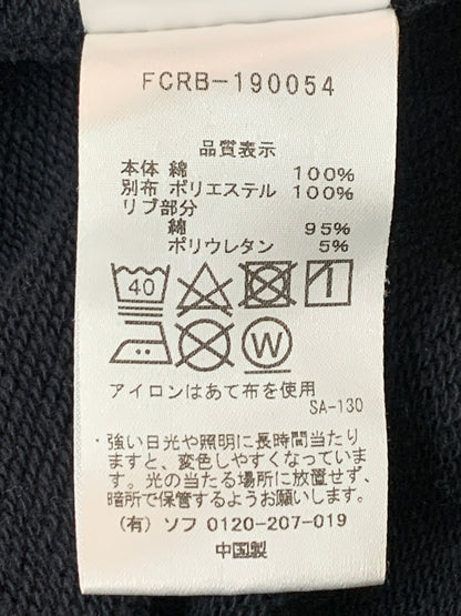 【中古品】【メンズ】 FCRB エフシーアールビー FCRB-190054 19SS CHECKER FLAME ZIP UP HOODIE フルジップパーカー 142-260711-AS-11-min サイズ：L カラー：ブラック/レッド 万代Net店