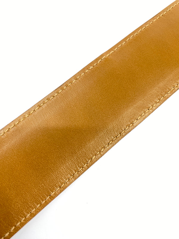 【中古品】【レディース】 GUCCI グッチ インターロッキングGベルト 小物 183-260711-AS-68-min サイズ：75-30 カラー：ブラウン 万代Net店