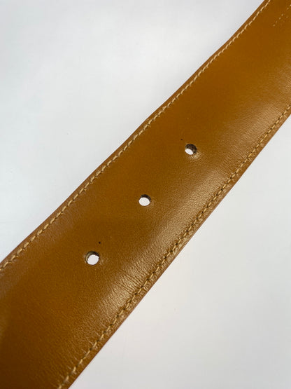【中古品】【レディース】 GUCCI グッチ インターロッキングGベルト 小物 183-260711-AS-68-min サイズ：75-30 カラー：ブラウン 万代Net店