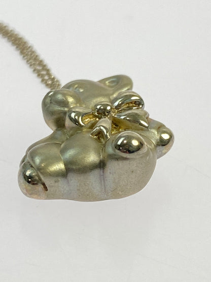 【中古品】【レディース】 TIFFANY＆CO. ティファニー TEDDY BEAR NECKLACE ネックレス アクセサリー 182-260711-AS-67-min カラー：シルバー 万代Net店