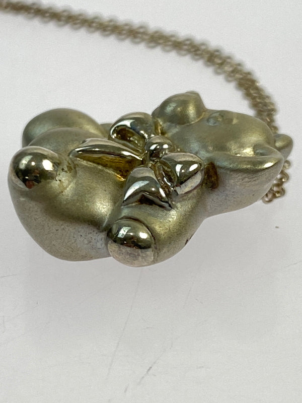 【中古品】【レディース】 TIFFANY＆CO. ティファニー TEDDY BEAR NECKLACE ネックレス アクセサリー 182-260711-AS-67-min カラー：シルバー 万代Net店