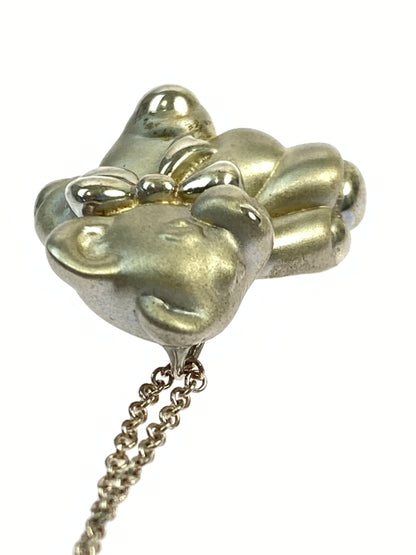 【中古品】【レディース】 TIFFANY＆CO. ティファニー TEDDY BEAR NECKLACE ネックレス アクセサリー 182-260711-AS-67-min カラー：シルバー 万代Net店