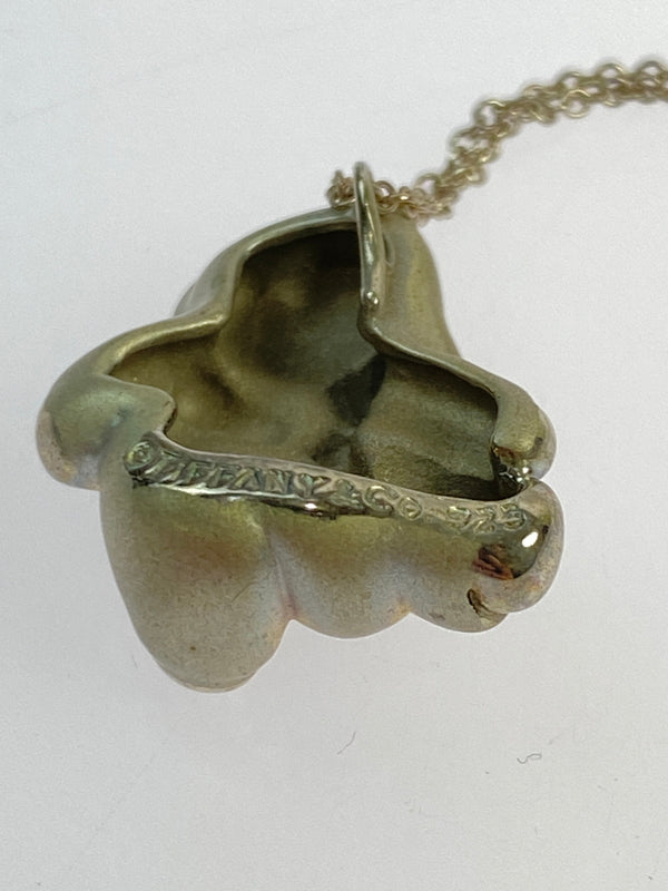 【中古品】【レディース】 TIFFANY＆CO. ティファニー TEDDY BEAR NECKLACE ネックレス アクセサリー 182-260711-AS-67-min カラー：シルバー 万代Net店