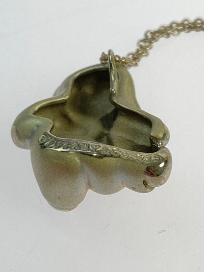 【中古品】【レディース】 TIFFANY＆CO. ティファニー TEDDY BEAR NECKLACE ネックレス アクセサリー 182-260711-AS-67-min カラー：シルバー 万代Net店