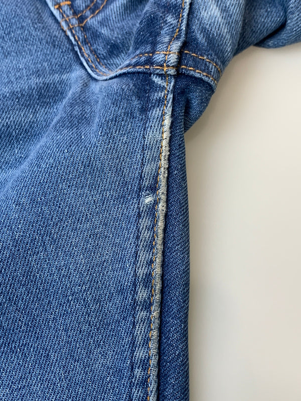 【中古品】【メンズ】 LEVI'S リーバイス 80S 509-0917 DENIM PANTS デニムパンツ ボトムス ヴィンテージ 157-260711-AS-9-min サイズ：W33L34 カラー：ブルー 万代Net店