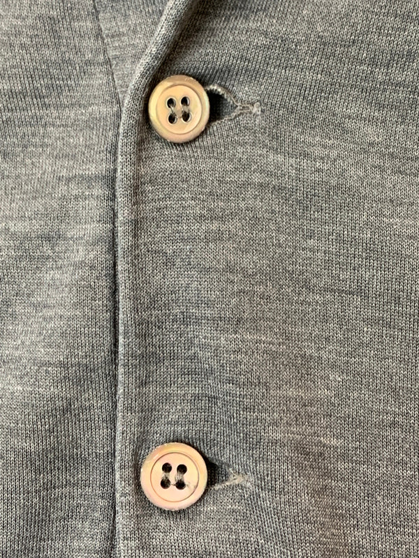 【現状渡し品】【メンズ】 PRADA プラダ POLO SHIRT ポロシャツ ショートスリーブ 半袖 141-260711-AS-17-min サイズ：M カラー：グレー 万代Net店
