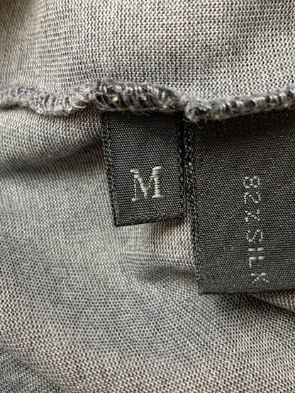 【現状渡し品】【メンズ】 PRADA プラダ POLO SHIRT ポロシャツ ショートスリーブ 半袖 141-260711-AS-17-min サイズ：M カラー：グレー 万代Net店