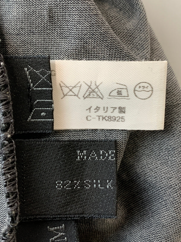 【現状渡し品】【メンズ】 PRADA プラダ POLO SHIRT ポロシャツ ショートスリーブ 半袖 141-260711-AS-17-min サイズ：M カラー：グレー 万代Net店