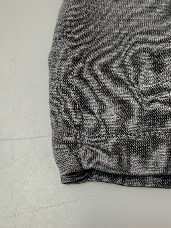 【現状渡し品】【メンズ】 PRADA プラダ POLO SHIRT ポロシャツ ショートスリーブ 半袖 141-260711-AS-17-min サイズ：M カラー：グレー 万代Net店