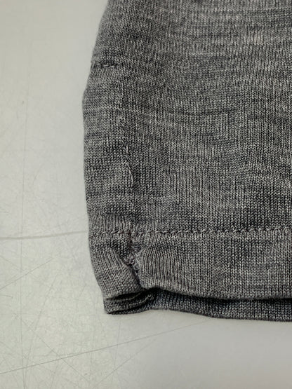 【現状渡し品】【メンズ】 PRADA プラダ POLO SHIRT ポロシャツ ショートスリーブ 半袖 141-260711-AS-17-min サイズ：M カラー：グレー 万代Net店