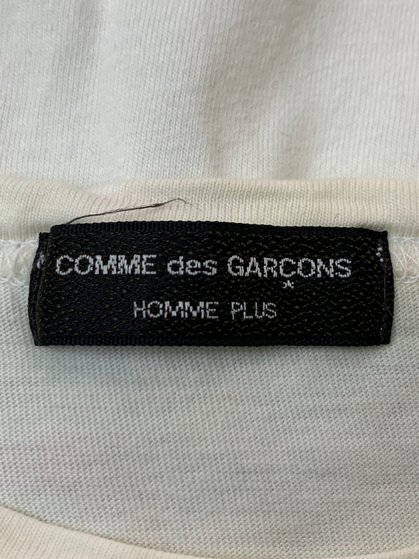 【現状渡し品】【メンズ】 COMME DES GARCONS HOMME PLUS コムデギャルソンオムプリュス 01SS GRAPHIC TEE 半袖Tシャツ ショートスリーブ 140-260711-AS-18-min サイズ：下記参照 カラー：ホワイト 万代Net店