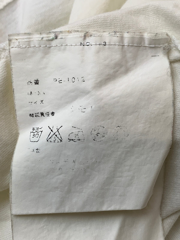 【現状渡し品】【メンズ】 COMME DES GARCONS HOMME PLUS コムデギャルソンオムプリュス 01SS GRAPHIC TEE 半袖Tシャツ ショートスリーブ 140-260711-AS-18-min サイズ：下記参照 カラー：ホワイト 万代Net店
