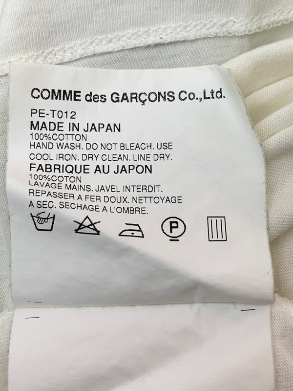 【現状渡し品】【メンズ】 COMME DES GARCONS HOMME PLUS コムデギャルソンオムプリュス 01SS GRAPHIC TEE 半袖Tシャツ ショートスリーブ 140-260711-AS-18-min サイズ：下記参照 カラー：ホワイト 万代Net店