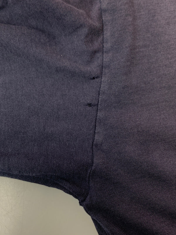 【現状渡し品】【メンズ】 IS ISSEY MIYAKE イッセイミヤケ LOGO L S TEE ロングスリーブ 長袖Tシャツ 140-260711-AS-6-min サイズ：M カラー：ネイビー 万代Net店