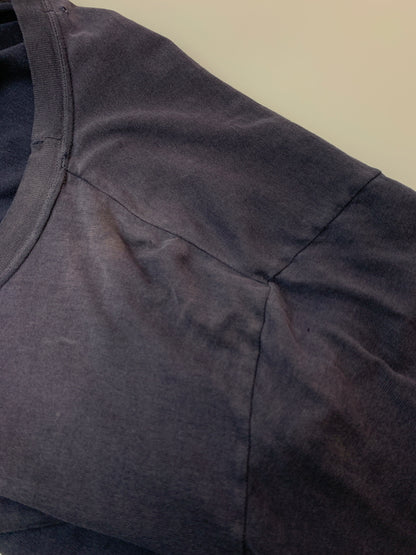 【現状渡し品】【メンズ】 IS ISSEY MIYAKE イッセイミヤケ LOGO L S TEE ロングスリーブ 長袖Tシャツ 140-260711-AS-6-min サイズ：M カラー：ネイビー 万代Net店