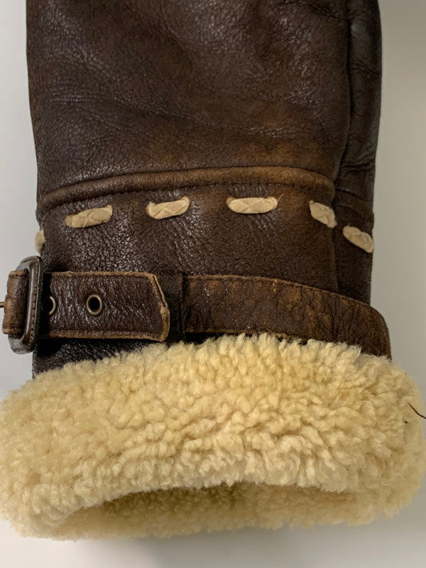 【現状渡し品】【メンズ】 KANSAI YAMAMOTO カンサイ ヤマモト ムートンジャケット メンズ アウター 防寒 革 140-260710-em-59-min カラー：ブラウン 万代Net店